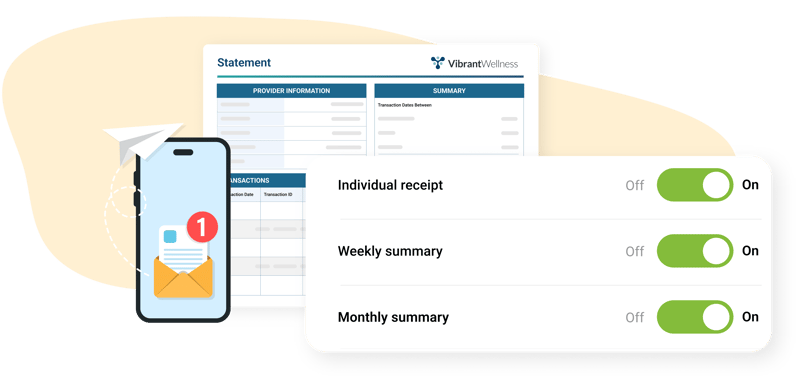 Automatic Statement Summary Setting Illustration