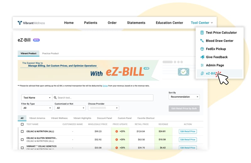 eZ-Bill New Entrance