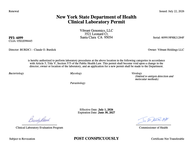 VG NYSDOH permit PNG